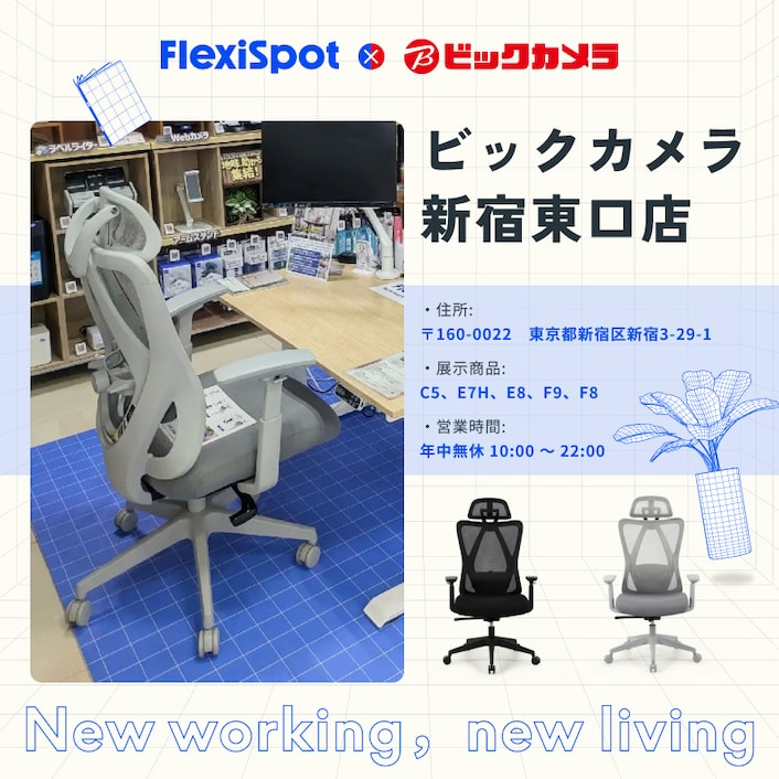 オフィスチェア・C5 | FlexiSpot 公式ストア