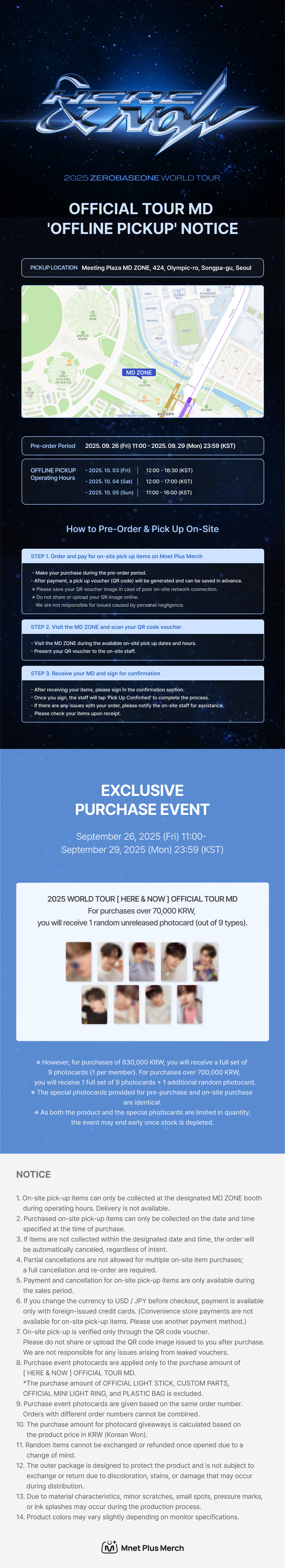 OFFLINE PICKUP] ZB1_[HERE&NOW] HOODIE ZIP-UP