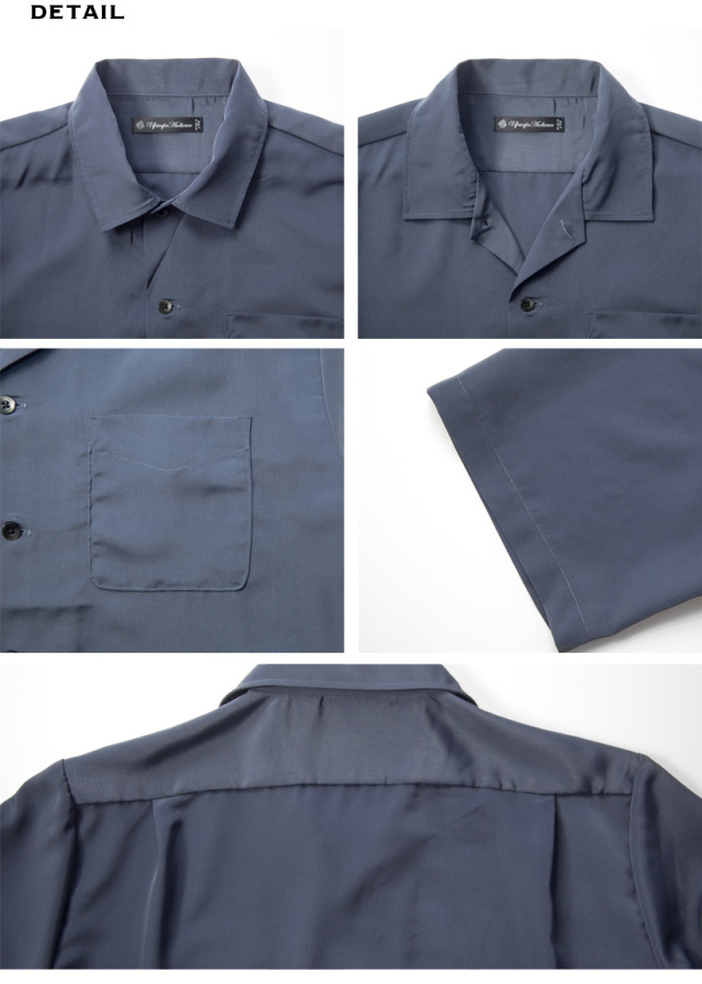 Upscape Audience オーディエンス オープンカラーシャツ 開襟シャツ