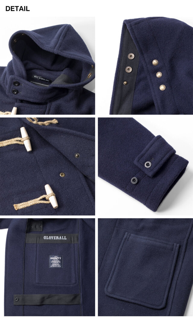 GLOVERALL グローバーオール MONTY モンティ ダッフルコート 5850／52
