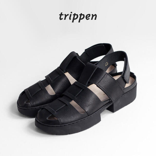 trippen トリッペン ARCADE アーケード レザーグルカサンダル メンズ