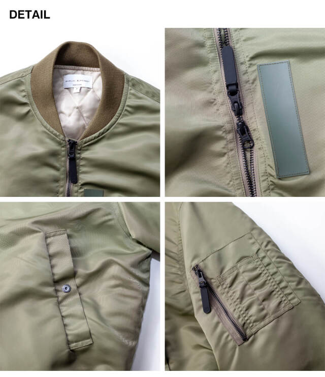 MANUAL ALPHABET マニュアルアルファベット MA-1 ノワール フライト