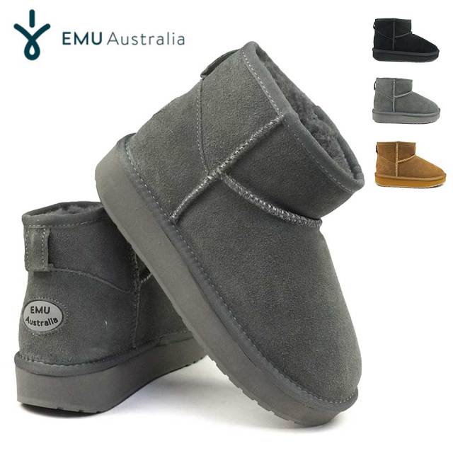 エミュオーストラリア 厚底 ムートンブーツ W13252 Platform Micro