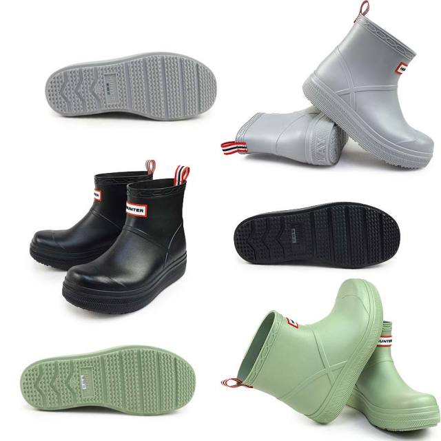 ハンター ブーツ メンズ レディース UFS7105PVC ショート 長靴 厚底