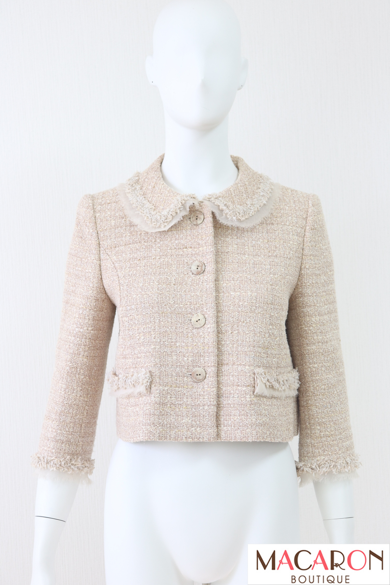 FOXEY BOUTIQUE(フォクシー） シャンパンツイードジャケット 38277