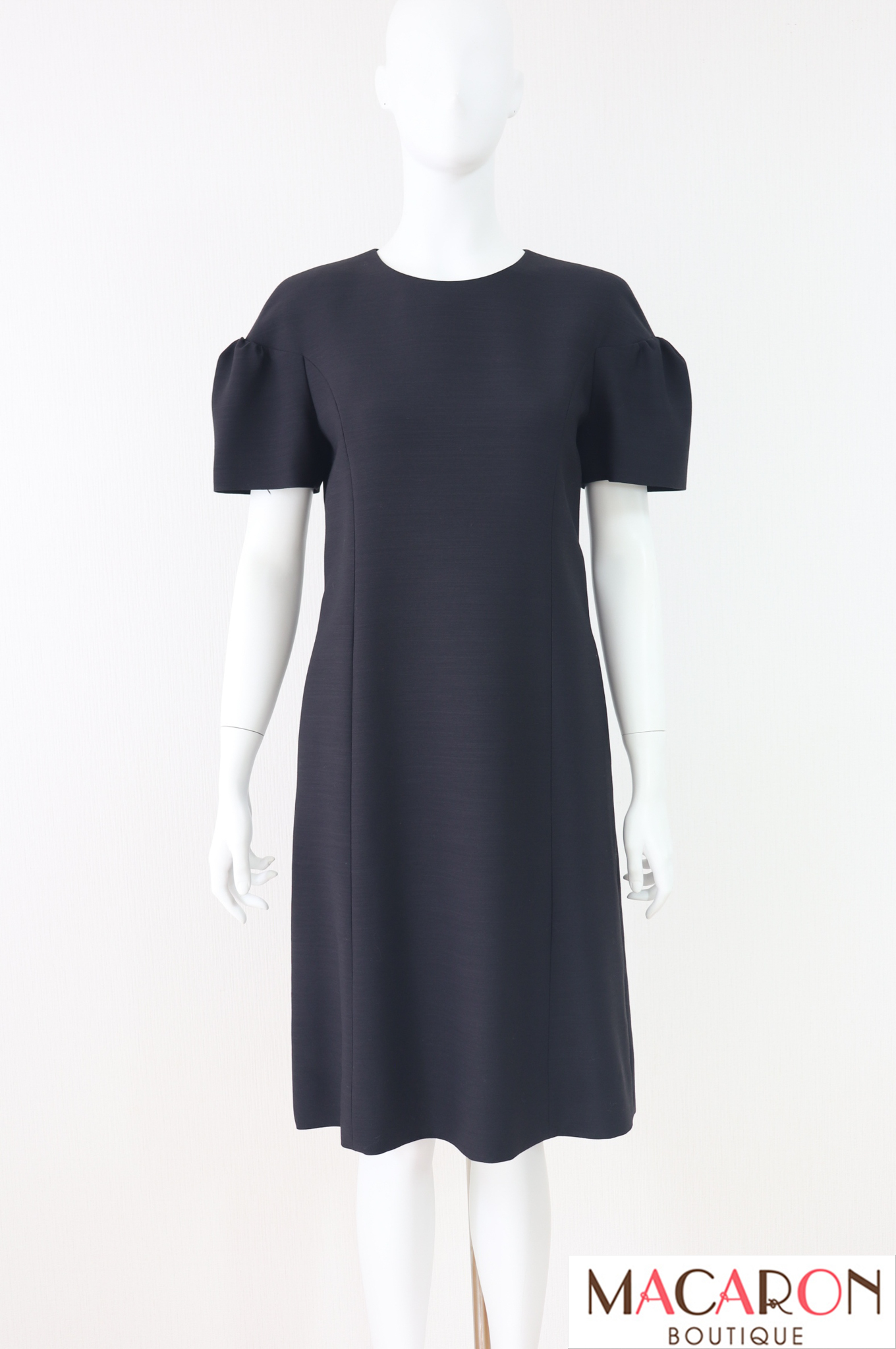 FOXEY BOUTIQUE(フォクシー) ウールシルク半袖ワンピース 38113