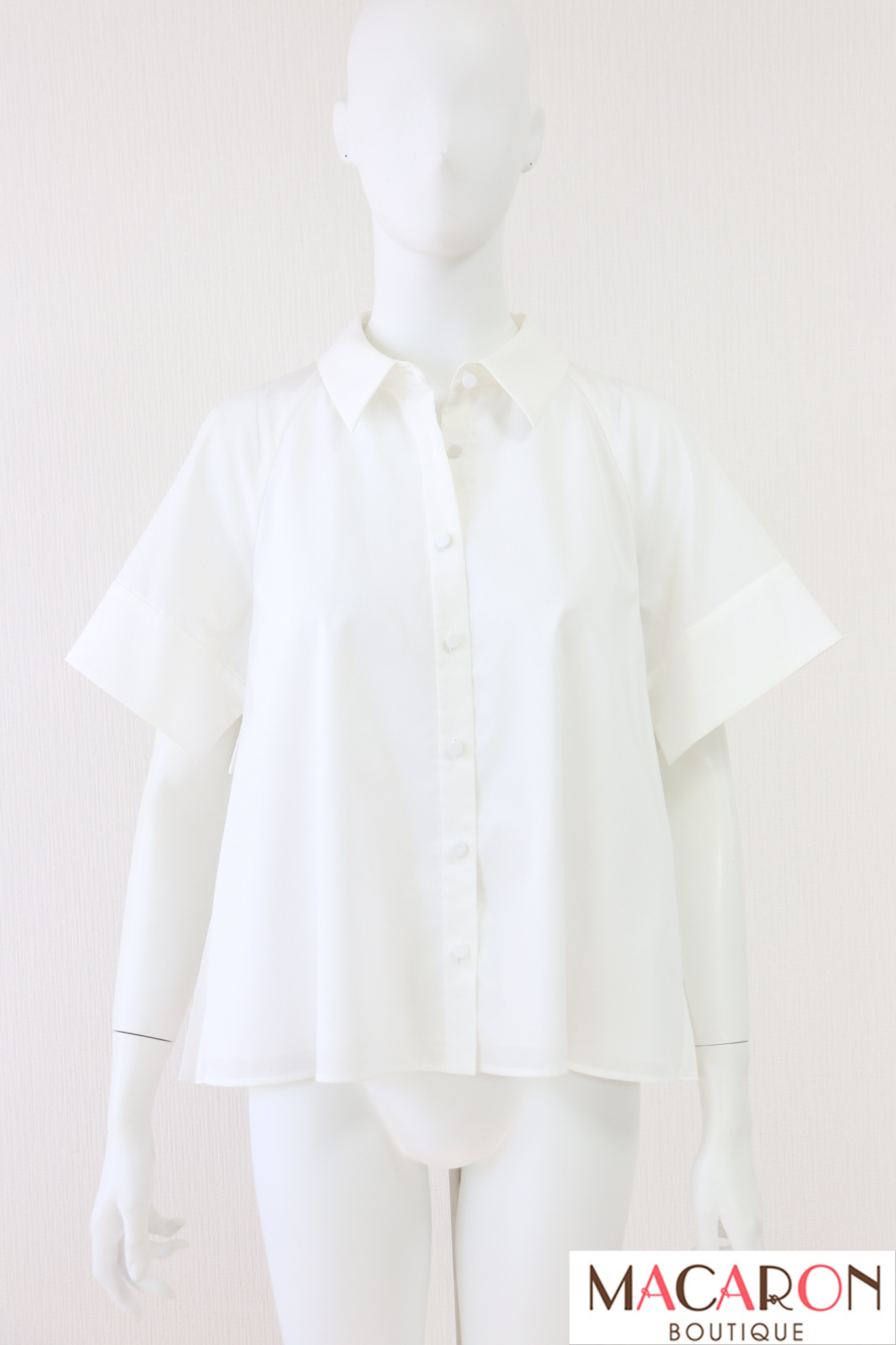 FOXEY BOUTIQUE(フォクシー) Modern Plisse 後ろプリーツブラウス 44663