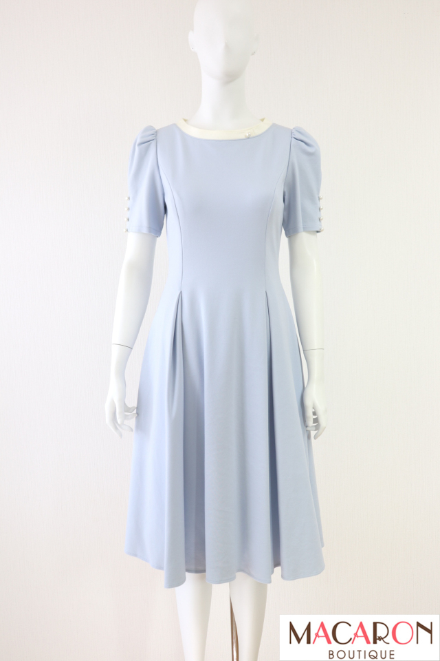 Rene（ルネ） パールタックスリーブワンピース 5227070