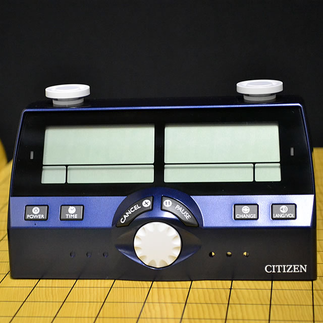 対局時計 シチズン ザ・名人戦 DIT-40 | 前川榧碁盤店