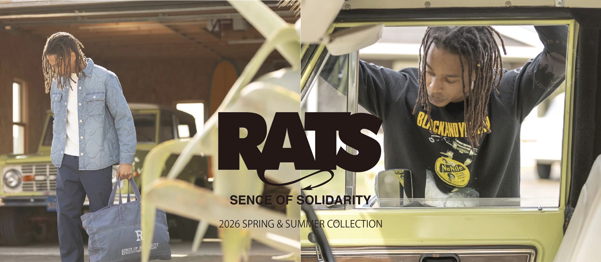 RATS,ラッツ公式取扱店,正規取り扱い,通販、