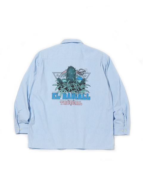 RADIALL 「TRUE DEAL POT - OPEN COLLARED SHIRT L/S 」 T/C
