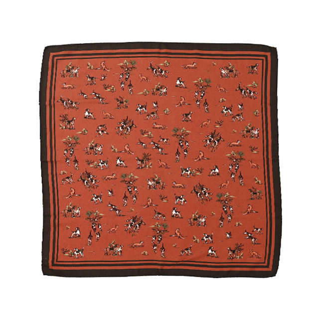 VINCENZO MIOZZA 65×65 カシミヤシルク スカーフ JF049518 【UNISEX