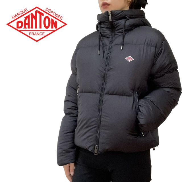 DANTON ダントン フーデッド ダウンジャケット レディース DT-A0533
