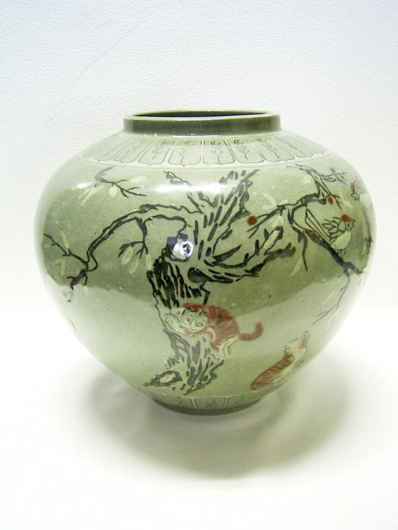 李朝工芸品の壺・李朝壺 通販｜朝鮮美術・骨董壺｜ガーデンアート増樹