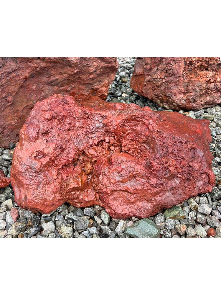 津軽錦石（青森県産）銘石 45cmサイズ 碧玉 ジャスパー 平石 水盤 盆栽