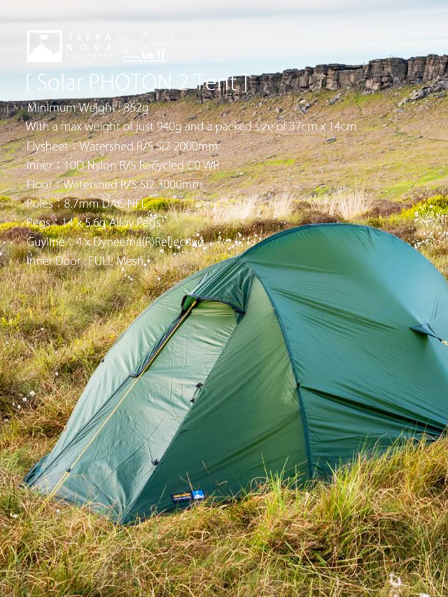 TERRANOVA IQUIPMENT /テラノヴァ イクイップメント 】Solar Photon 2