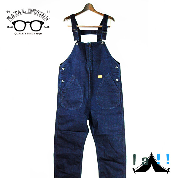 NATAL DESIGN】 ネイタルデザイン CENTER ZIP OVER ALL センタージップ