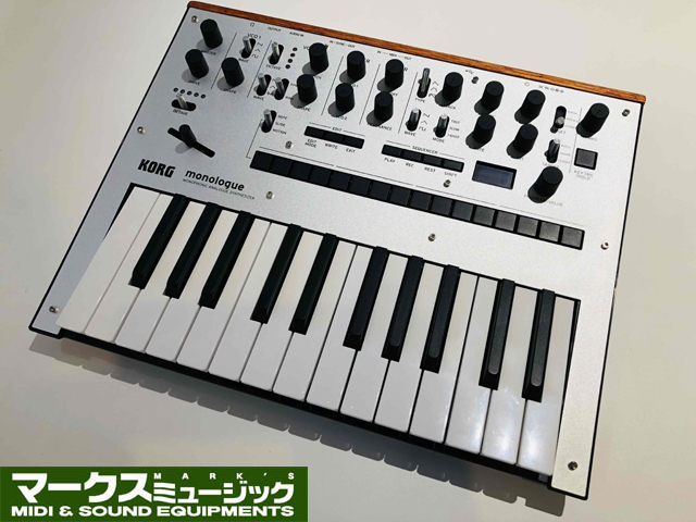 KORG monologue Silver [monologue-SV]（アウトレット品