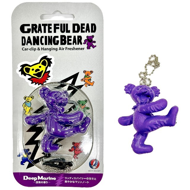 GRATEFUL DEAD ,AIR FRESHNER, 芳香剤, グレイトフルデッド,デッドベア