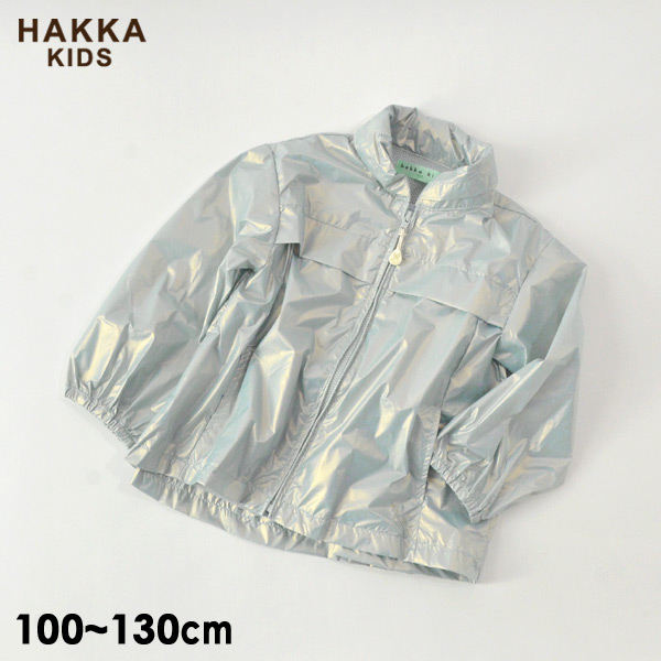 40％OFF】フード付シャイニーナイロンジャケット キッズ ウィンド