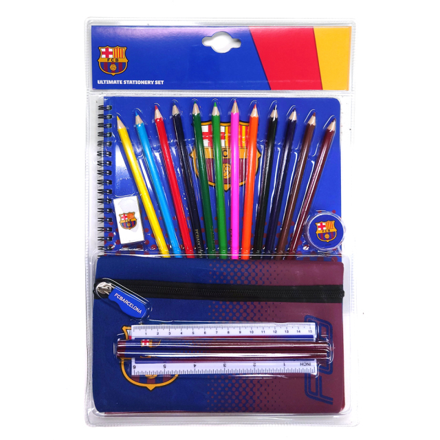 FCバルセロナ アルティメット ステーショナリー セット メルカット
