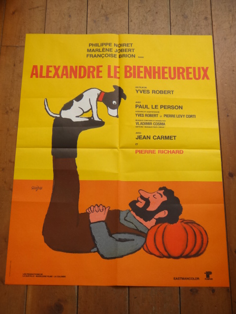 サヴィニャック ビンテージポスター Alexandre le Bienheureux Savignac
