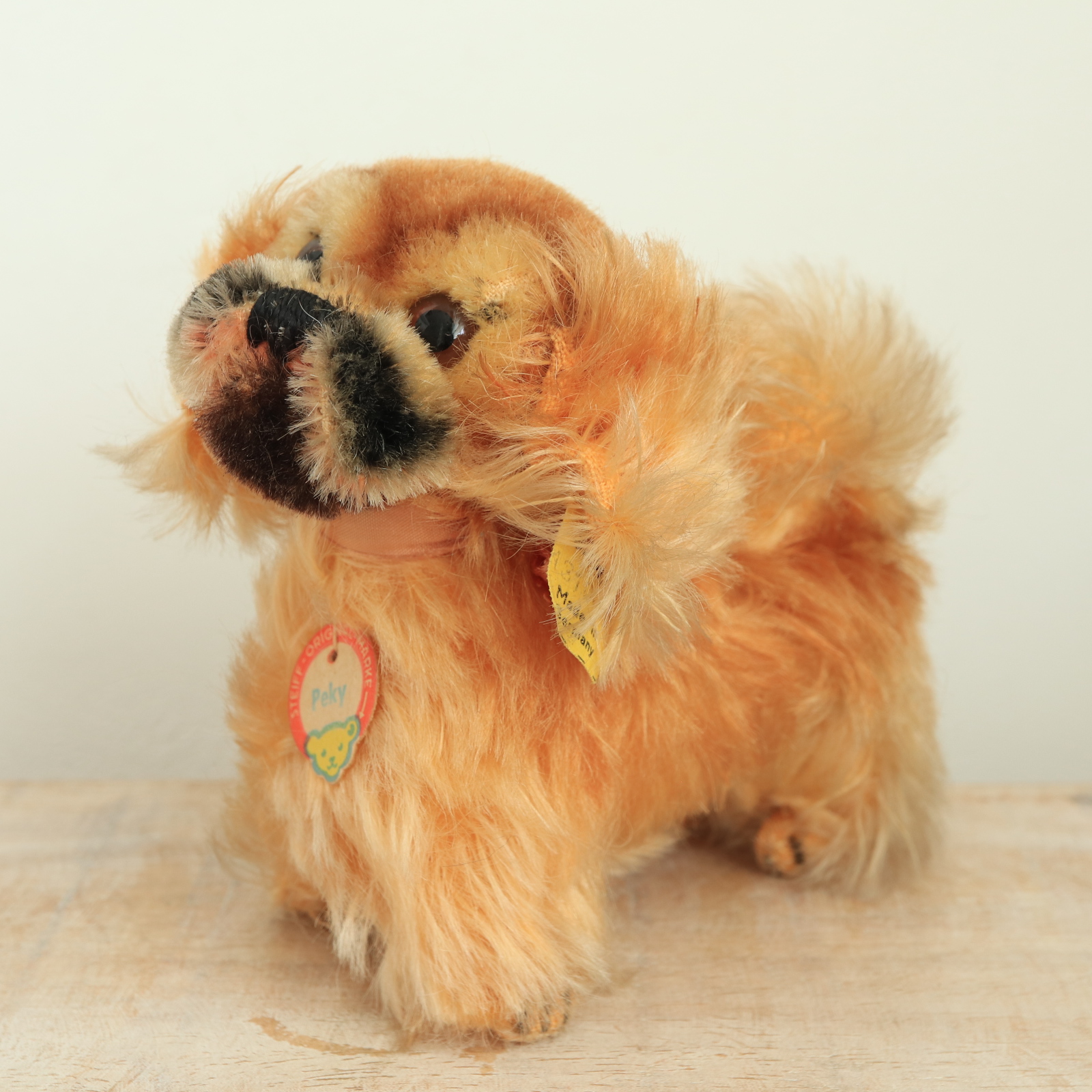 アンティーク シュタイフ ペキニーズ ぬいぐるみ Steiff Peky 10cm