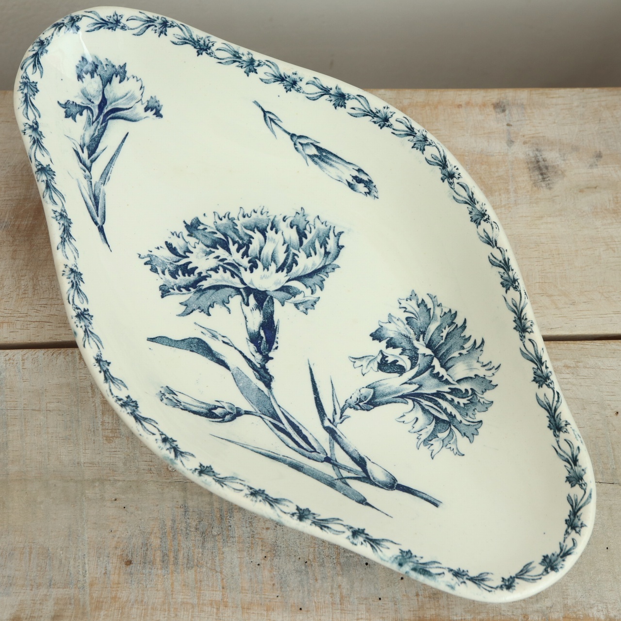 アンティーク ラヴィエ カーネーション OEILLET フランス リュネヴィル