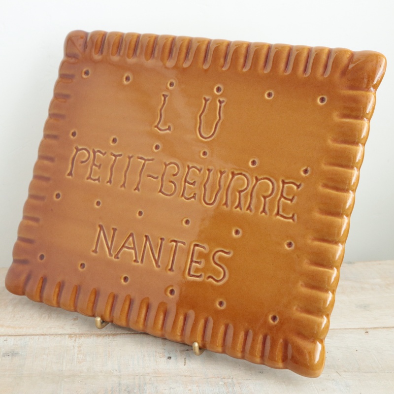 LU ビスケット プレート 陶器製