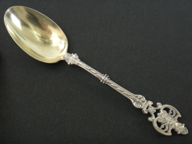 フランス アンティーク ティースプーン Henin & Cie