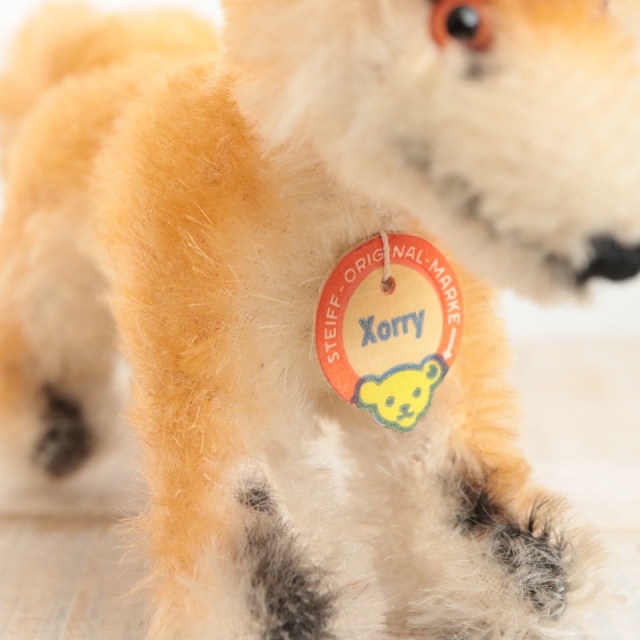 アンティーク シュタイフ キツネ Steiff Xorry 11cm