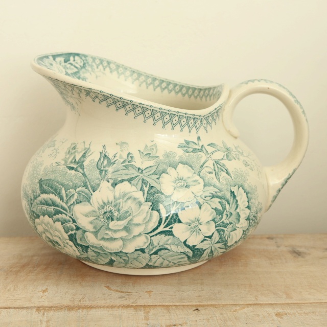 アンティーク ピシェ JARDINIERE フランス サルグミンヌ製 U&C