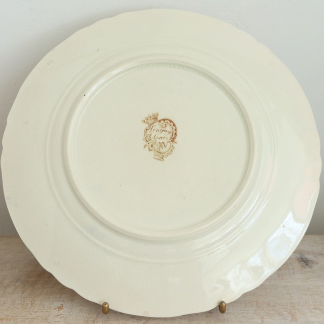 ベルナルドリモージュ ルイ15世シリーズ フランスアンティークプレート