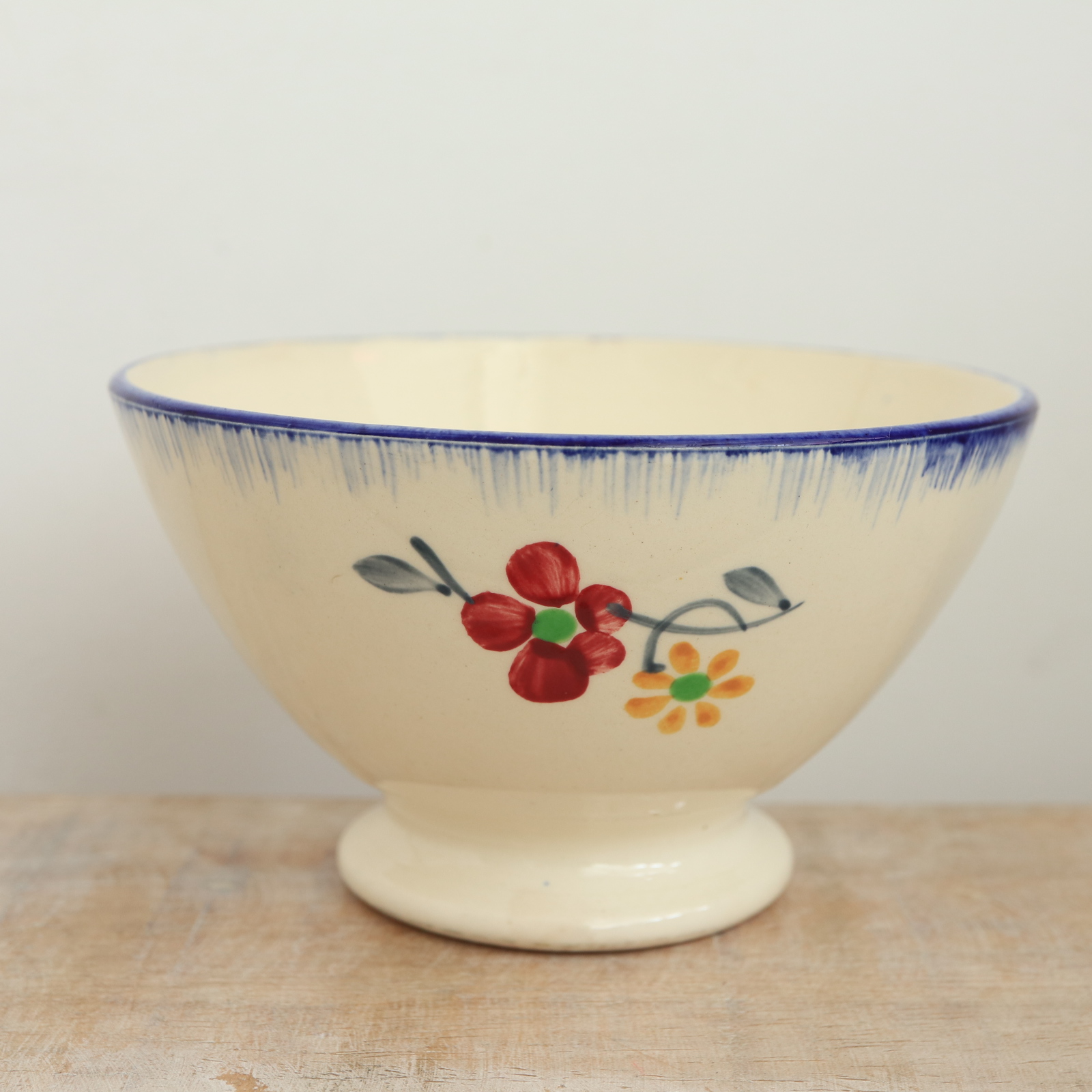 アンティーク カフェオレボウル Mary Lou フランス ディゴワン