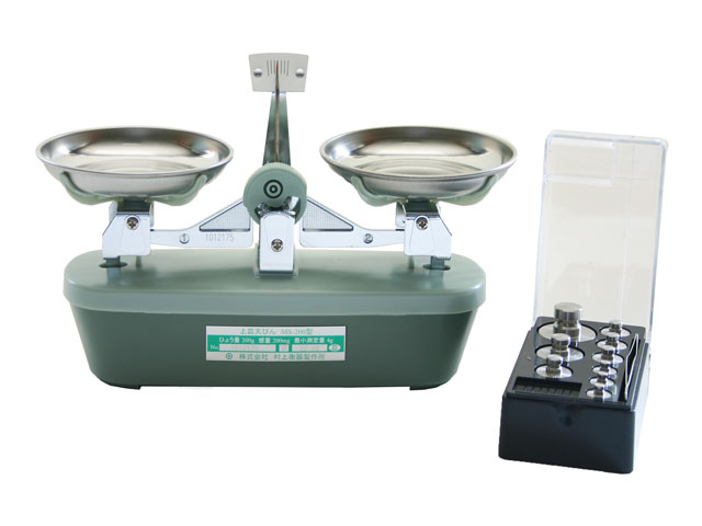 上皿天秤 分銅付き 100g MS-100 計量器専門店はかりの三和屋