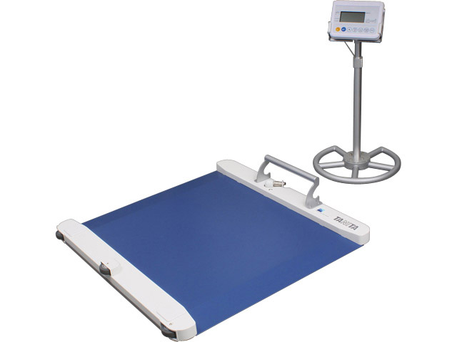 業務用デジタル車いす用体重計 200kg PW-650A RS付き 検定品 計量器