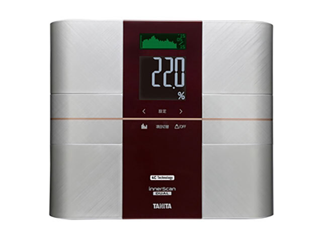 デュアルタイプ体組成計 インナースキャンデュアル 150kg RD-505 計量