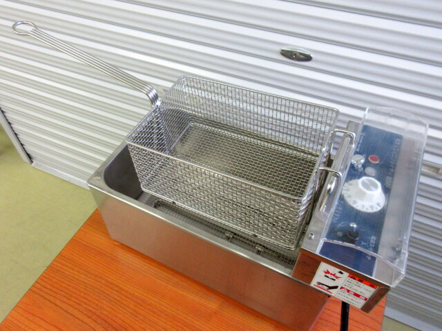 2020年 ニチワ 電気ミニミニフライヤー MMF-82T W252×D462×H327mm 単相100V