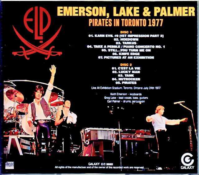 EL & P Emerson,Lake & Palmer エマーソン・レイク・アンド・パーマー