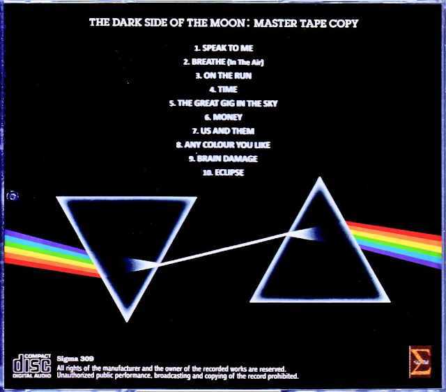 Pink Floyd ピンク・フロイド/狂気 The Dark Side of the Moon