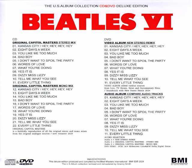 Beatles ビートルズ/ビートルズ VI Deluxe Edition