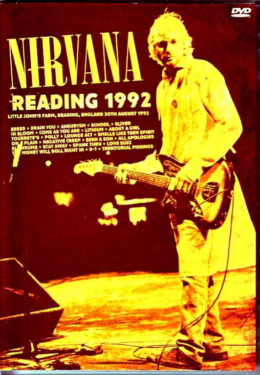 Nirvana ニルヴァーナ/England,UK 1992 Upgrade