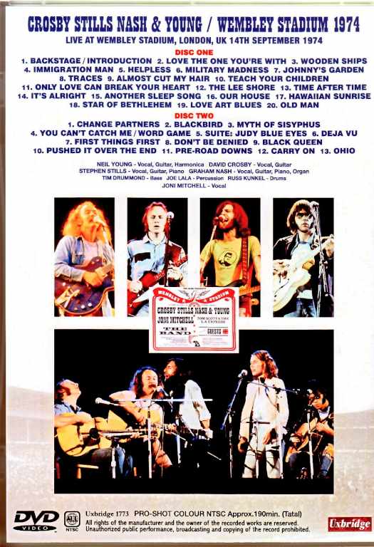 Crosby Stills Nash & Young クロスビー・スティルス・ナッシュ