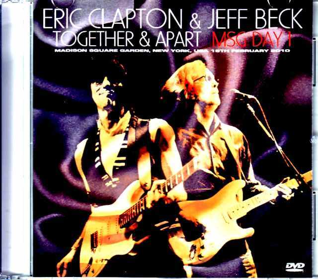 Eric Clapton Jeff Beck エリック・クラプトン ジェフ・ベック/NY,USA