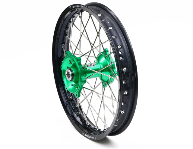 REX KAWASAKI KX オフロードコンプリートリアホイール｜REXホイール