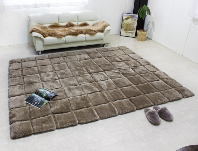 AUSKIN ムートンデザインラグ 【 ムートンカーペット・マット