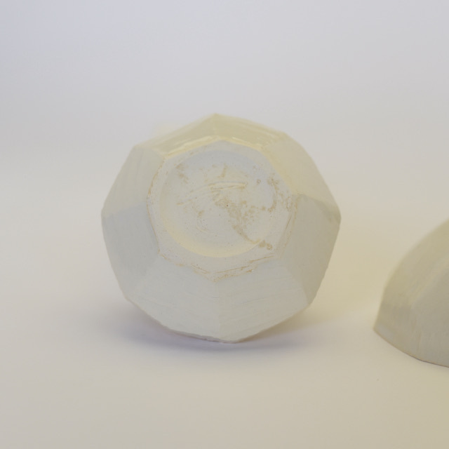 中里花子_ 蓋物 ダイアモンド 塩入れ 中里花子_ 蓋物 ダイアモンド 塩