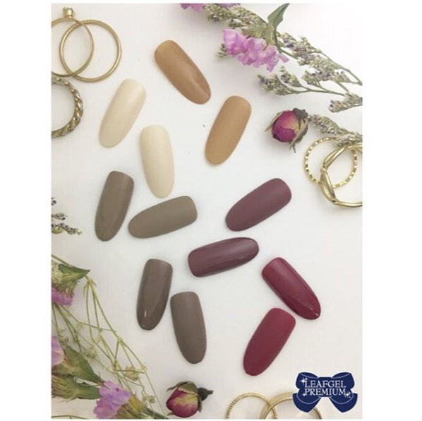 LEAFGEL PREMIUM】 カラージェル 511 M キャラメル・ナッツ(マット) 4g