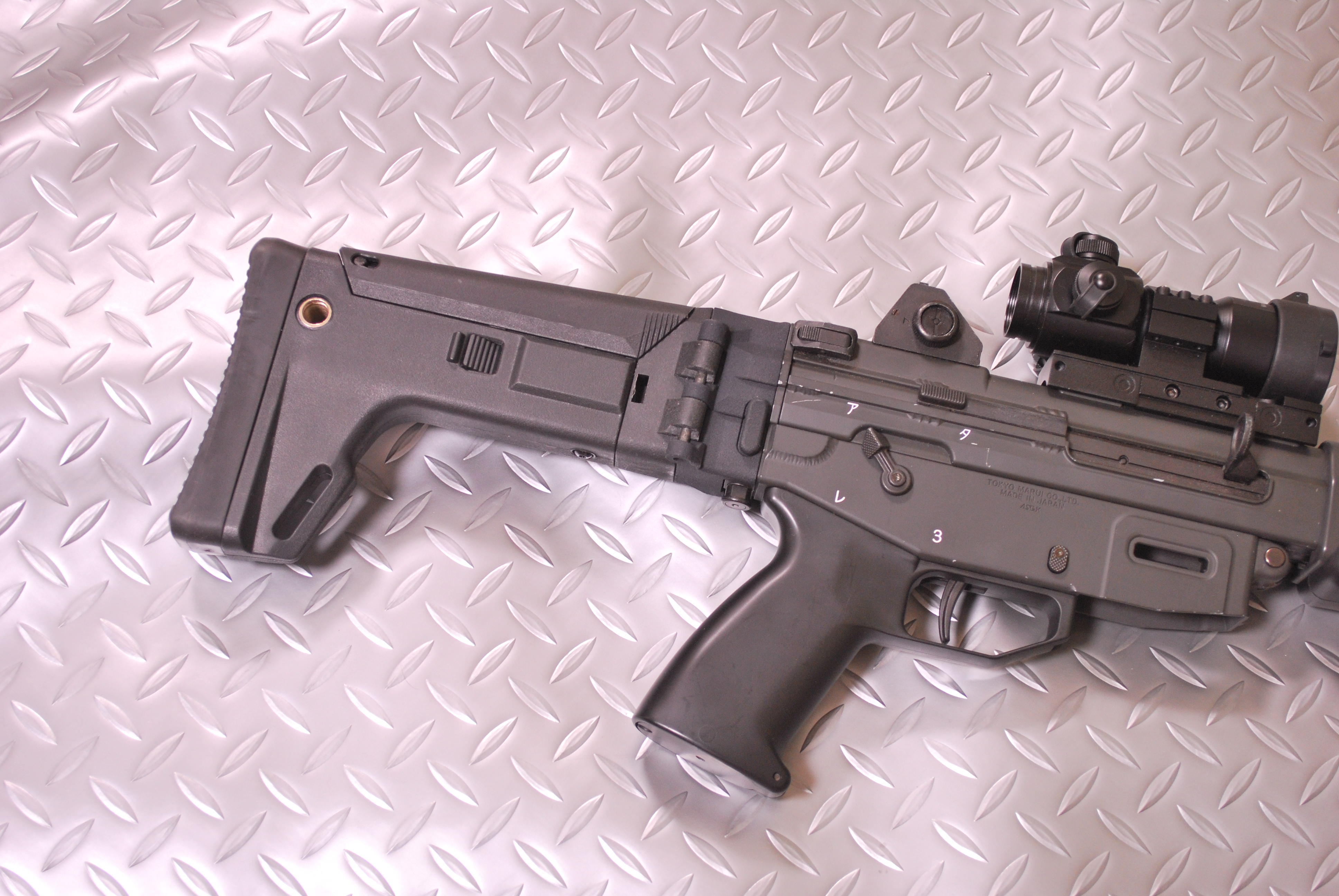 89式小銃用A&KMASADAストック用アダプター ストック付セット折曲銃床用