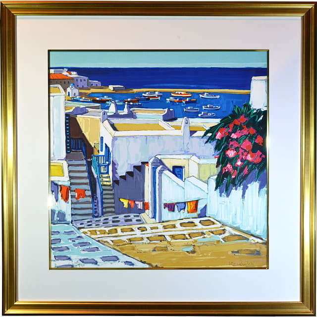 Jean Claude QUILICI 「エーゲのシクラド島」⛱ Jean Claude QUILICI